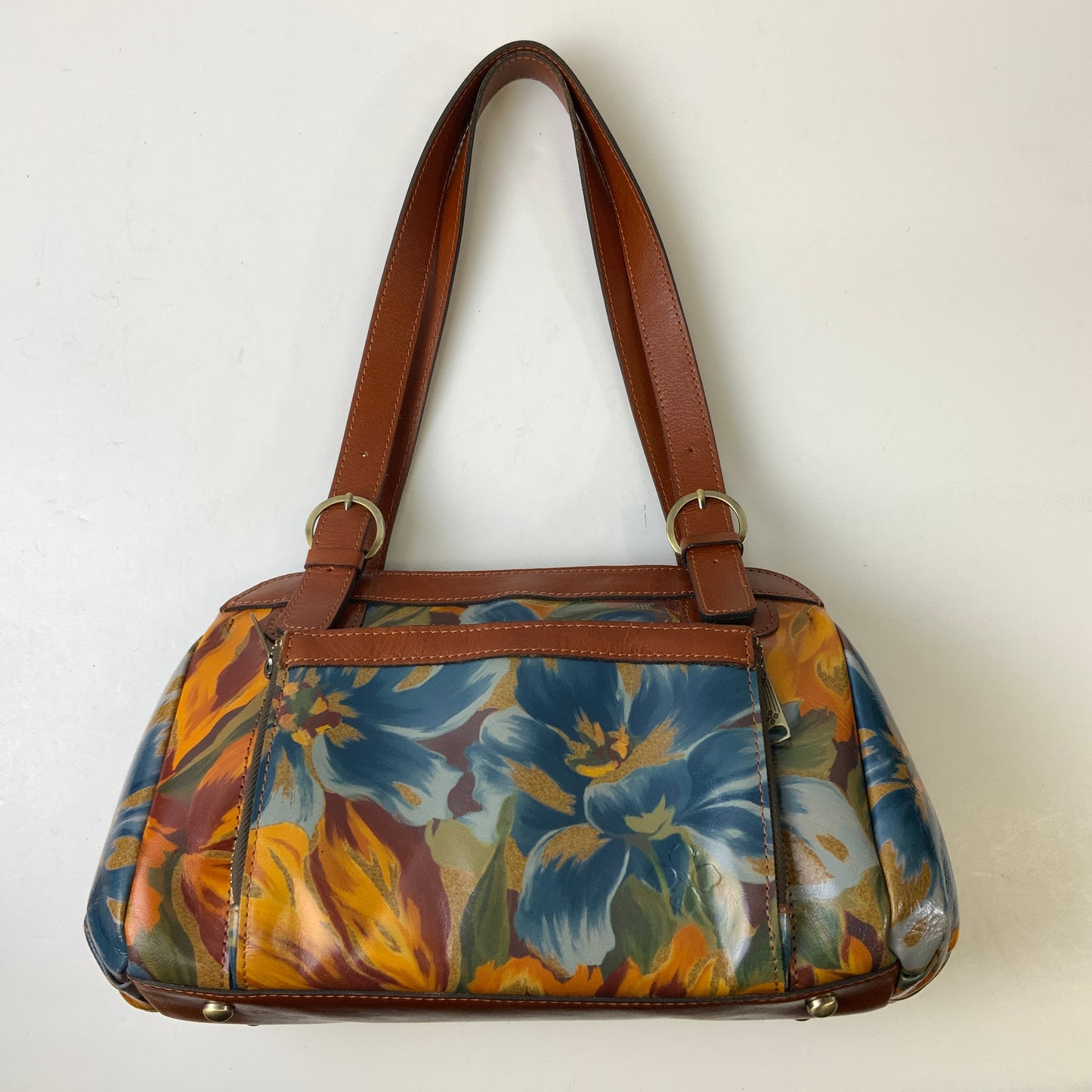 Handbag Designer By Patricia Nash In Floral Print, Size:Medium