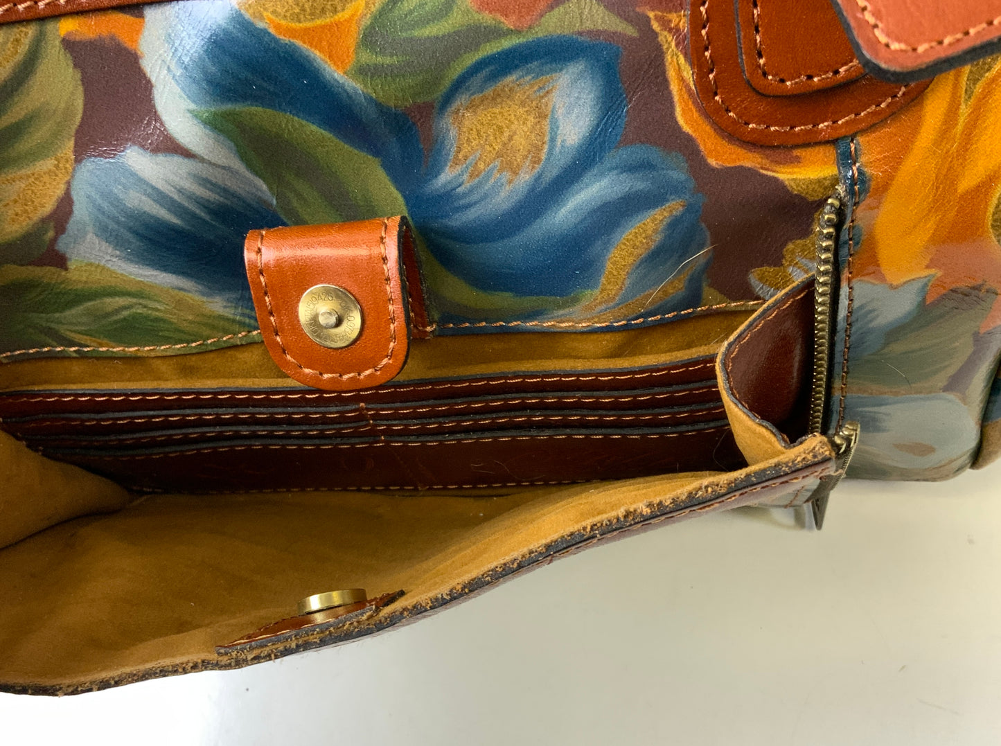 Handbag Designer By Patricia Nash In Floral Print, Size:Medium