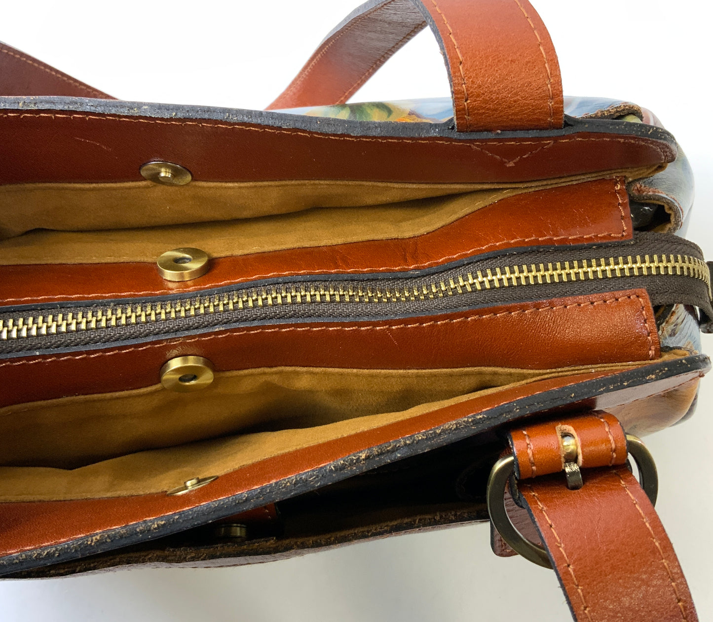 Handbag Designer By Patricia Nash In Floral Print, Size:Medium