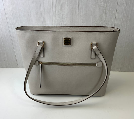 Handbag Designer By Dooney And Bourke In Grey, Size:Large
