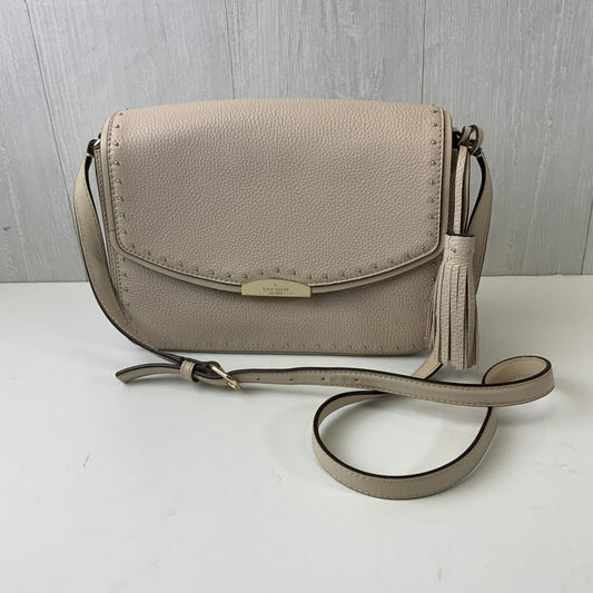 Crossbody Designer By Kate Spade In Taupe, Size:Medium