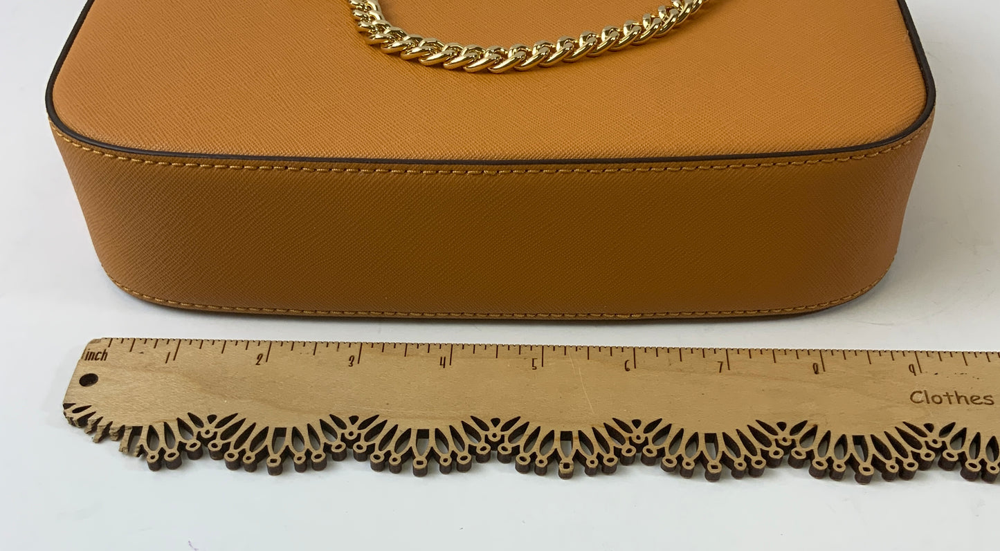 Crossbody Designer By Michael Kors Collection In Orange, Size:Medium