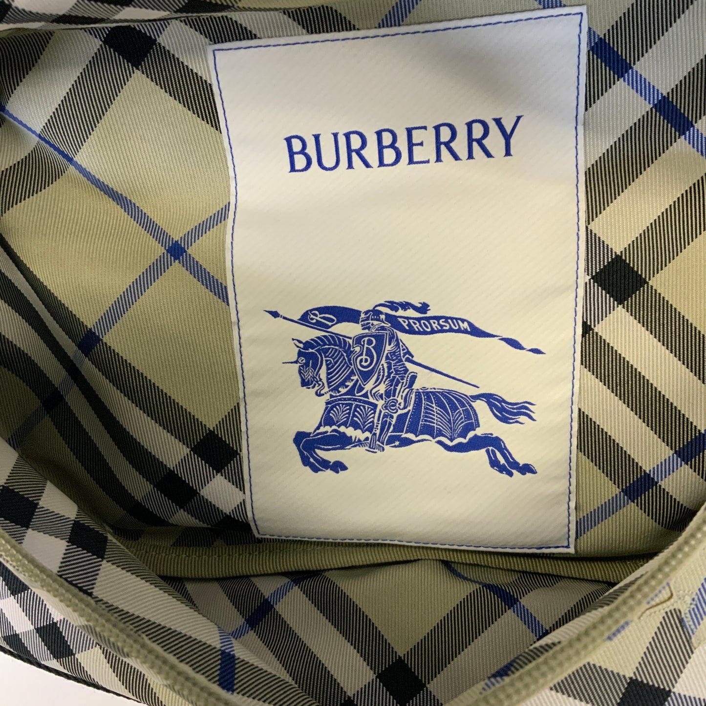 Belt Bag Luxury Designer By Burberry, Size: Large