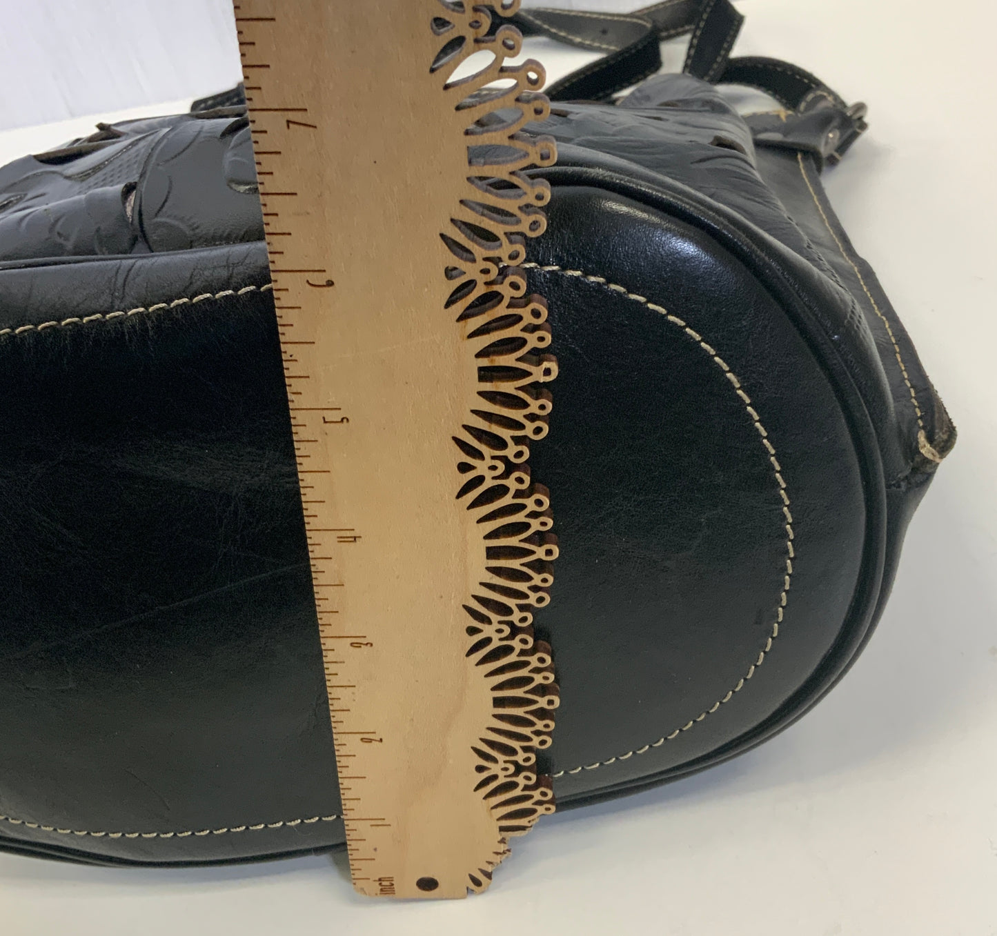 Crossbody Designer By Patricia Nash In Black, Size:Large