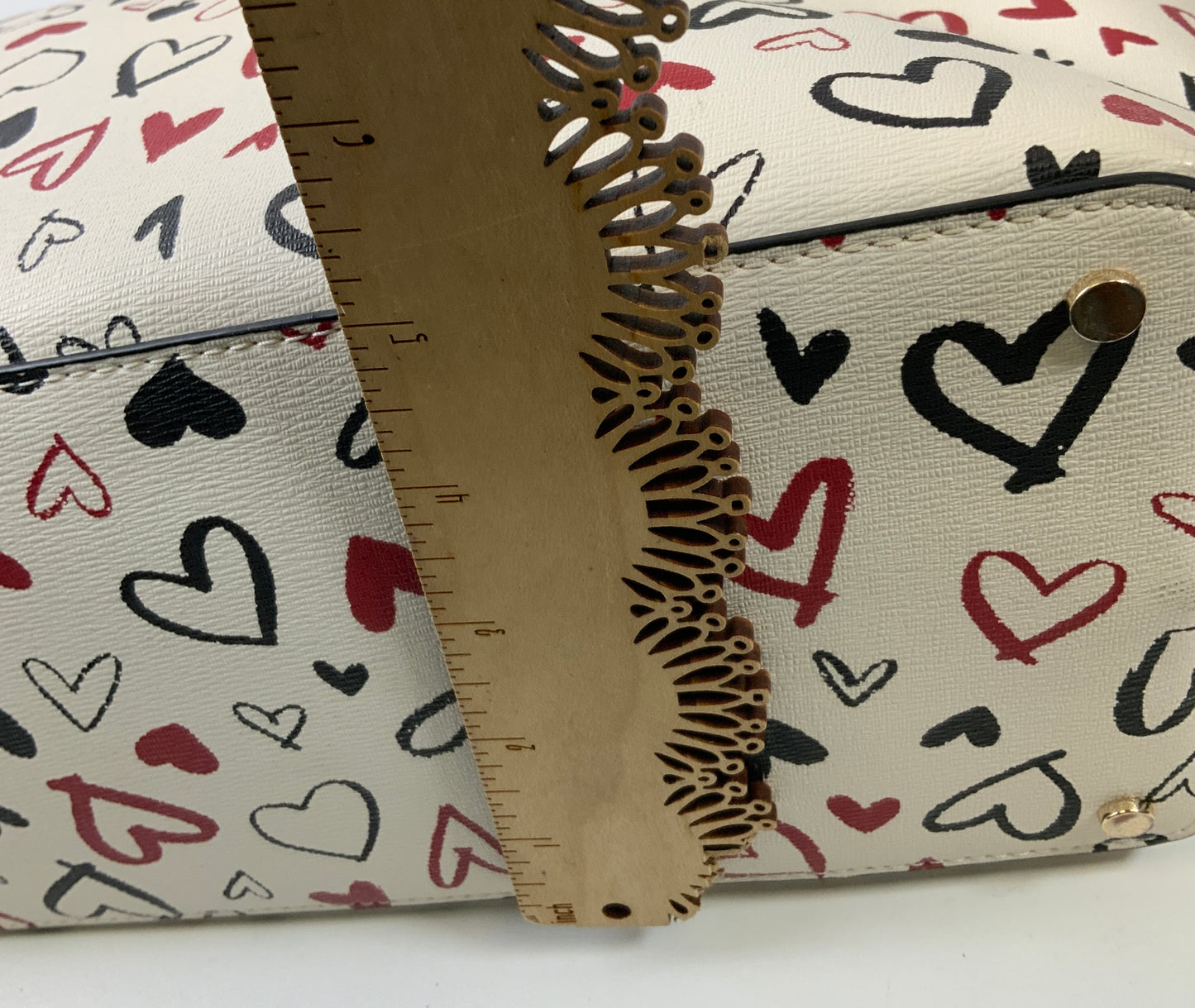 Handbag Designer By Kate Spade In Black & Cream, Size:Large