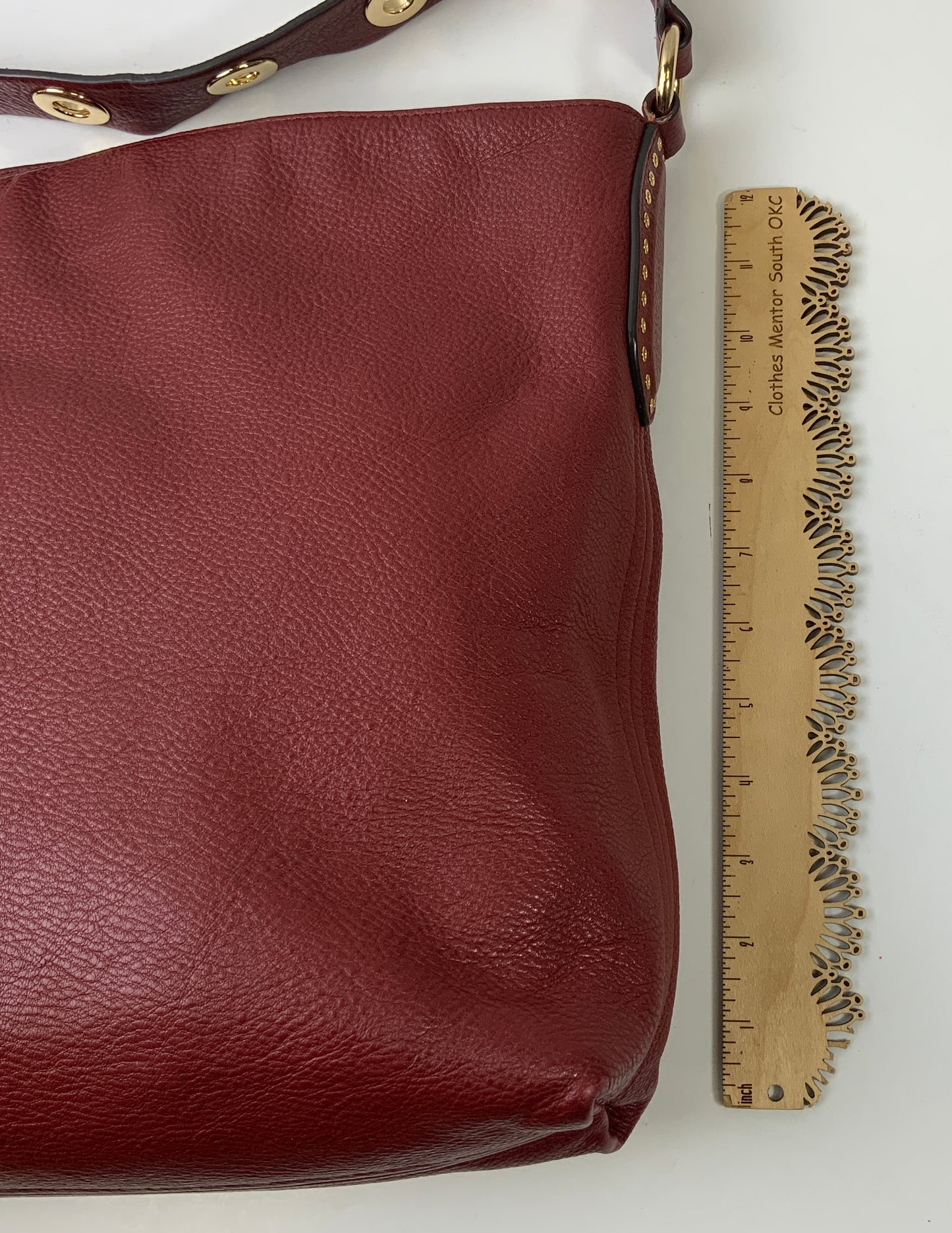 Handbag Designer By Michael Kors In Red, Size:Large