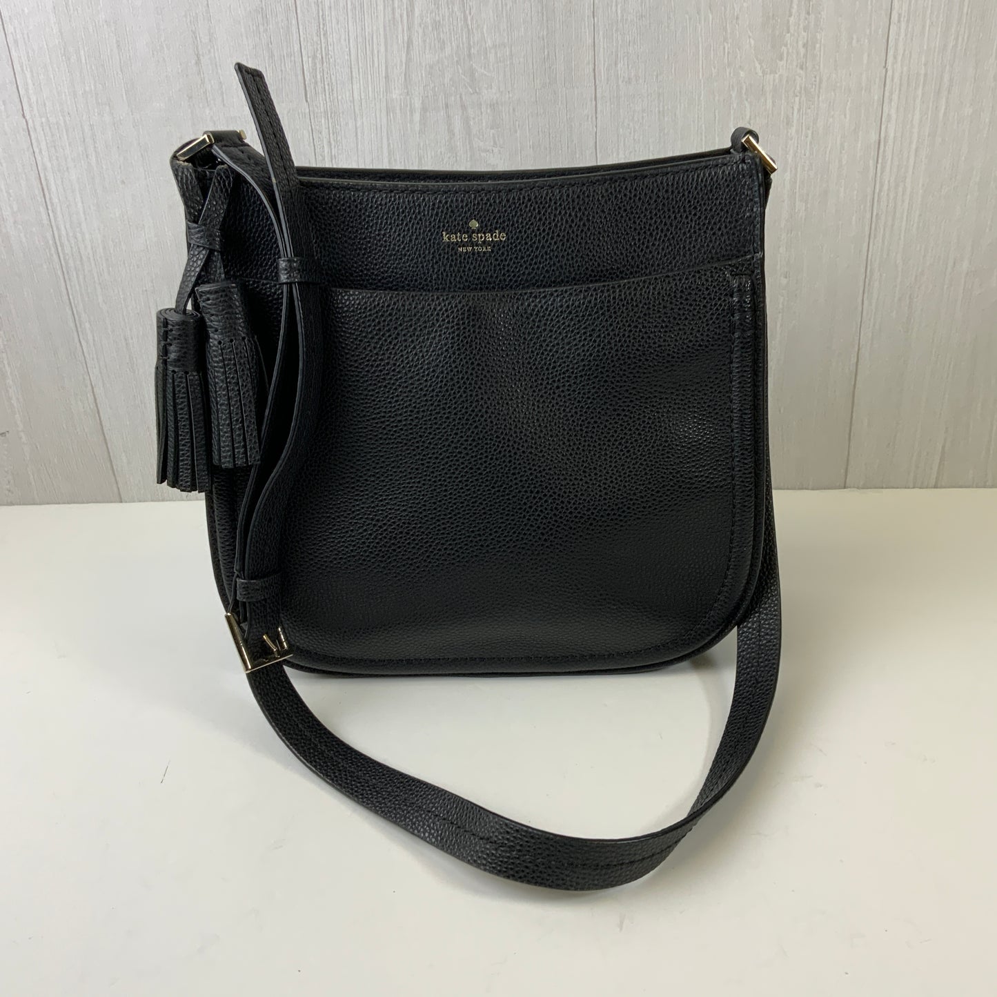 Crossbody Designer By Kate Spade In Black, Size:Medium