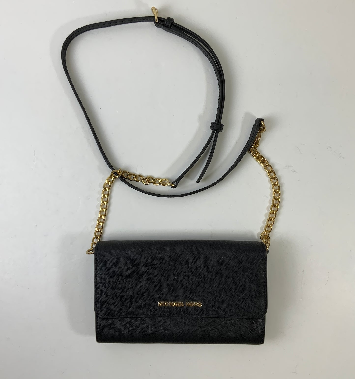 Crossbody Designer By Michael Kors In Black, Size:Small