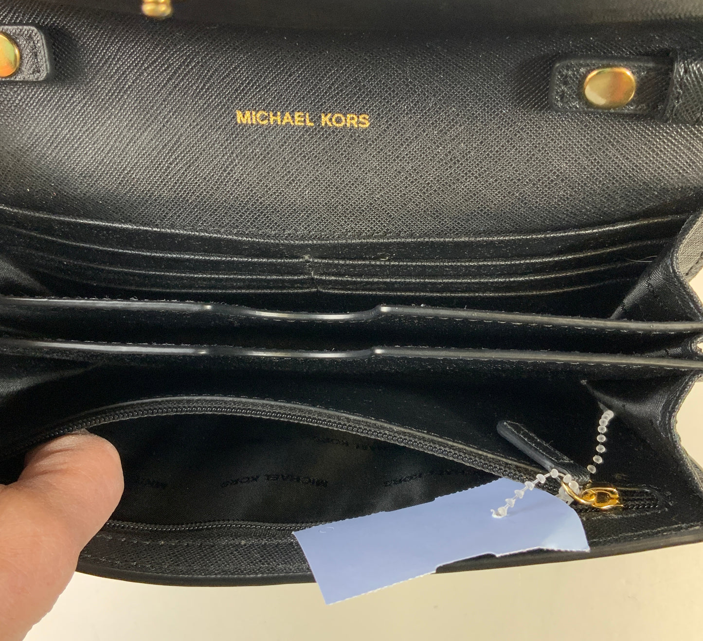 Crossbody Designer By Michael Kors In Black, Size:Small