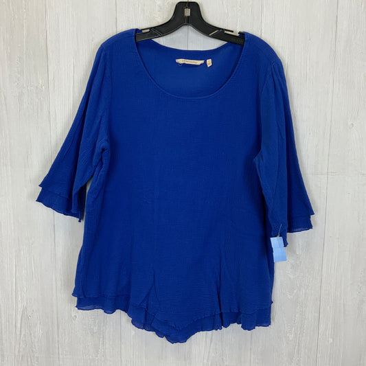 Tunic 3/4 Sleeve By Soft Surroundings  Size: L