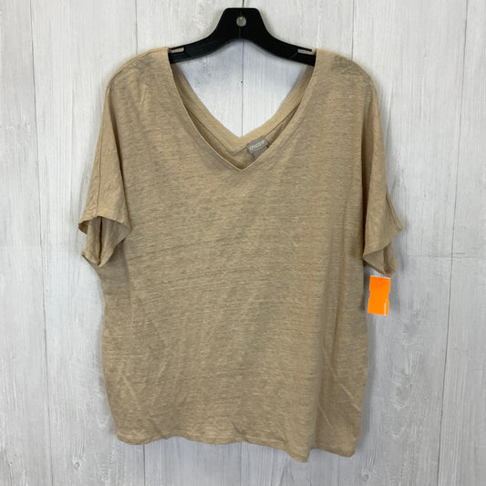 Top Short Sleeve Basic By Chicos O  Size: Xl