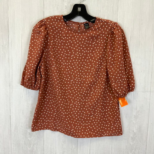 Blouse Short Sleeve By Shein  Size: M