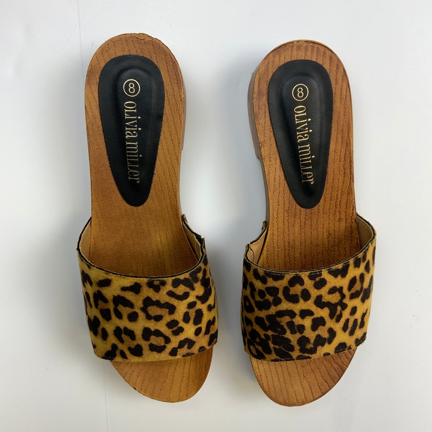 Sandals Heels Block By Olivia Miller  Size: 8
