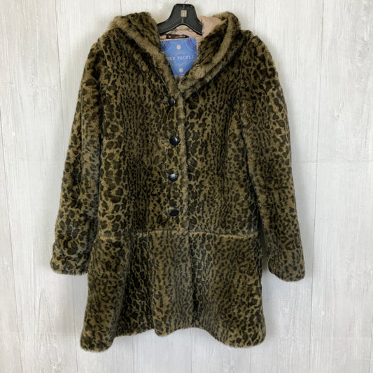 Coat Faux Fur & Sherpa By Free People  Size: M