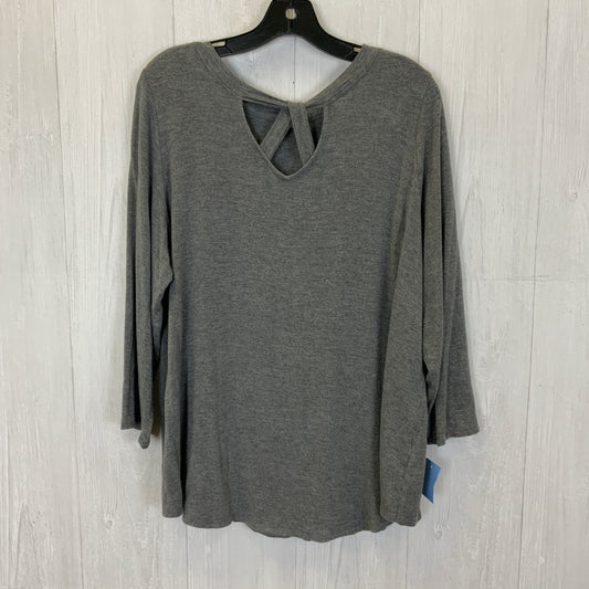 Top Long Sleeve Basic By Cato  Size: Xl